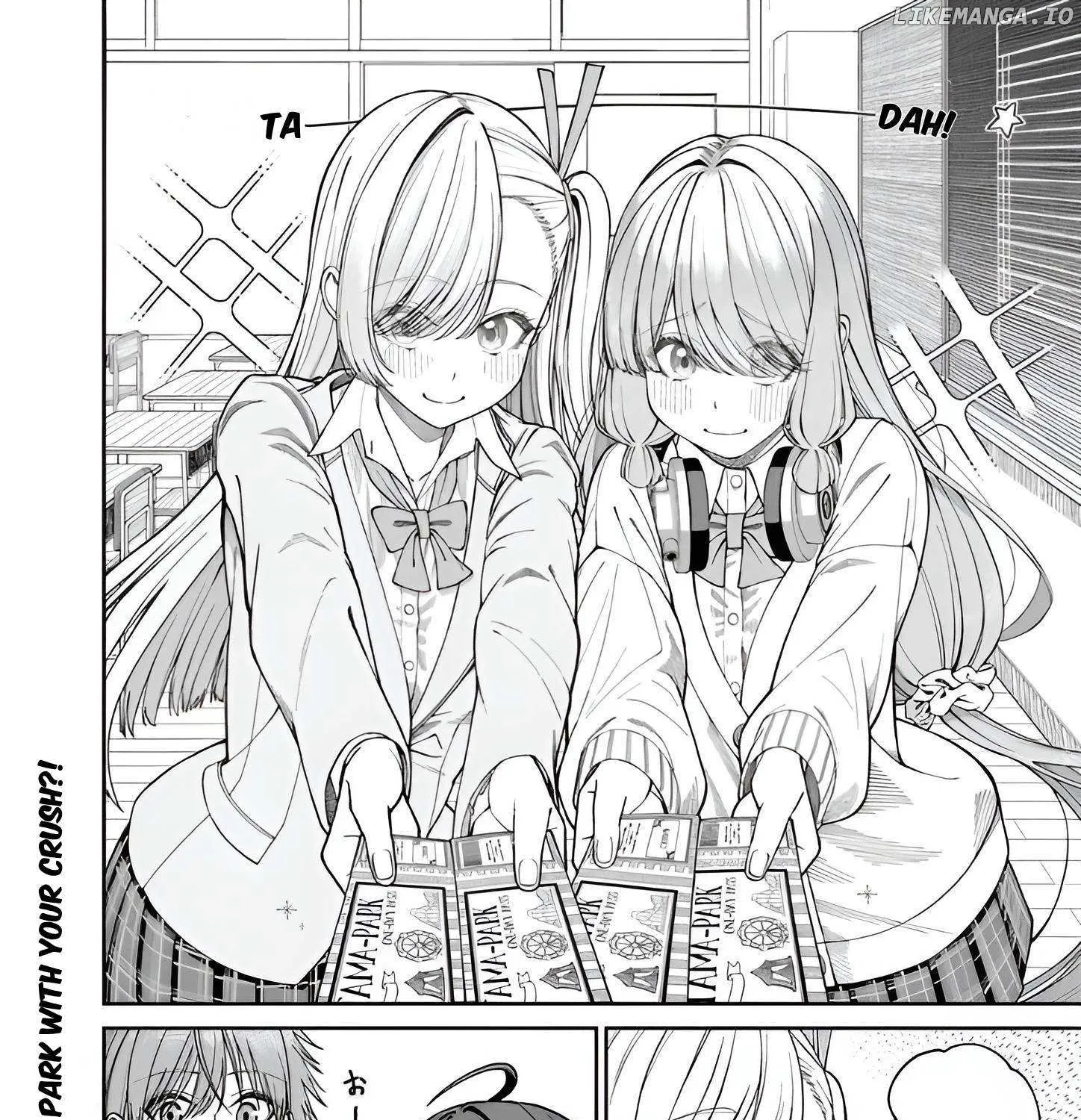 Amari-chan, the Girl I Found Next to the Number One Girl Everyone Wants as a Girlfriend Chapter 4.5 page 24 - 