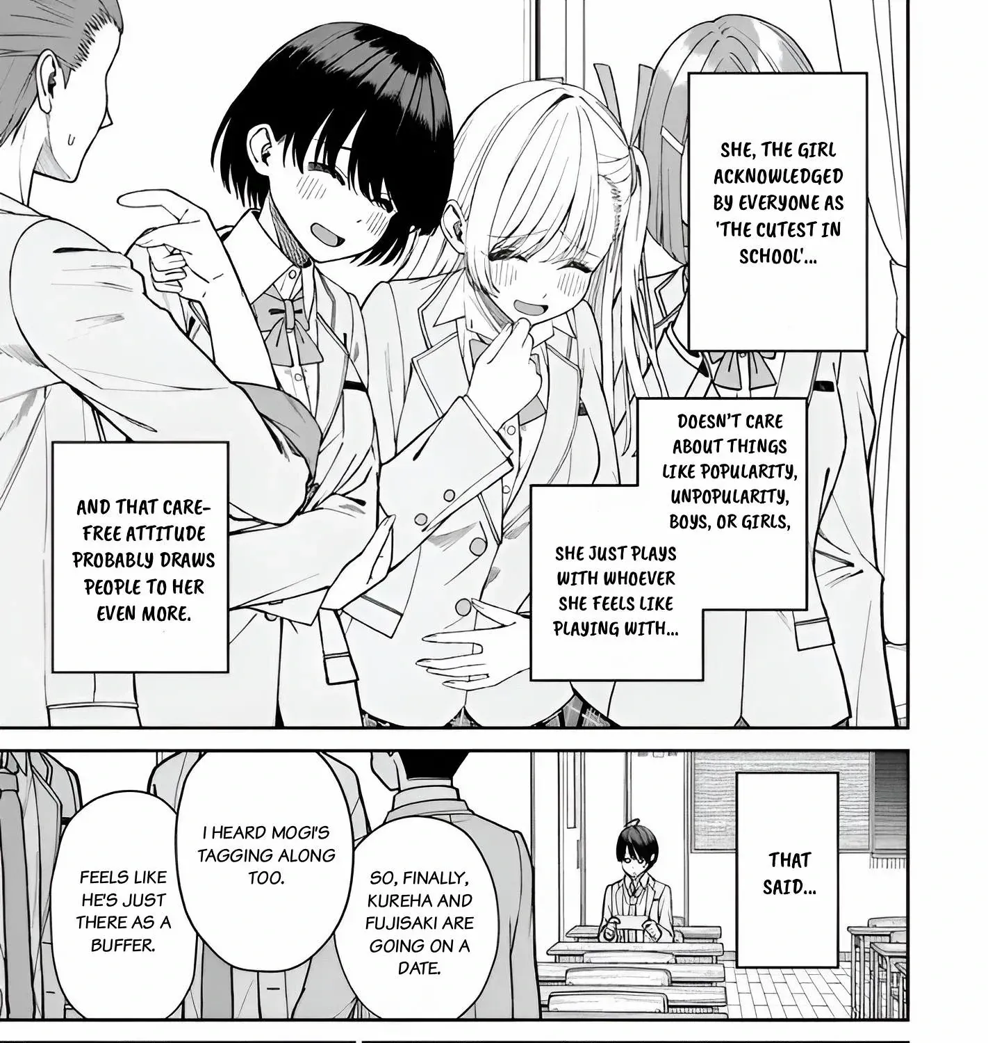 Amari-chan, the Girl I Found Next to the Number One Girl Everyone Wants as a Girlfriend Chapter 5.1 page 9 - 