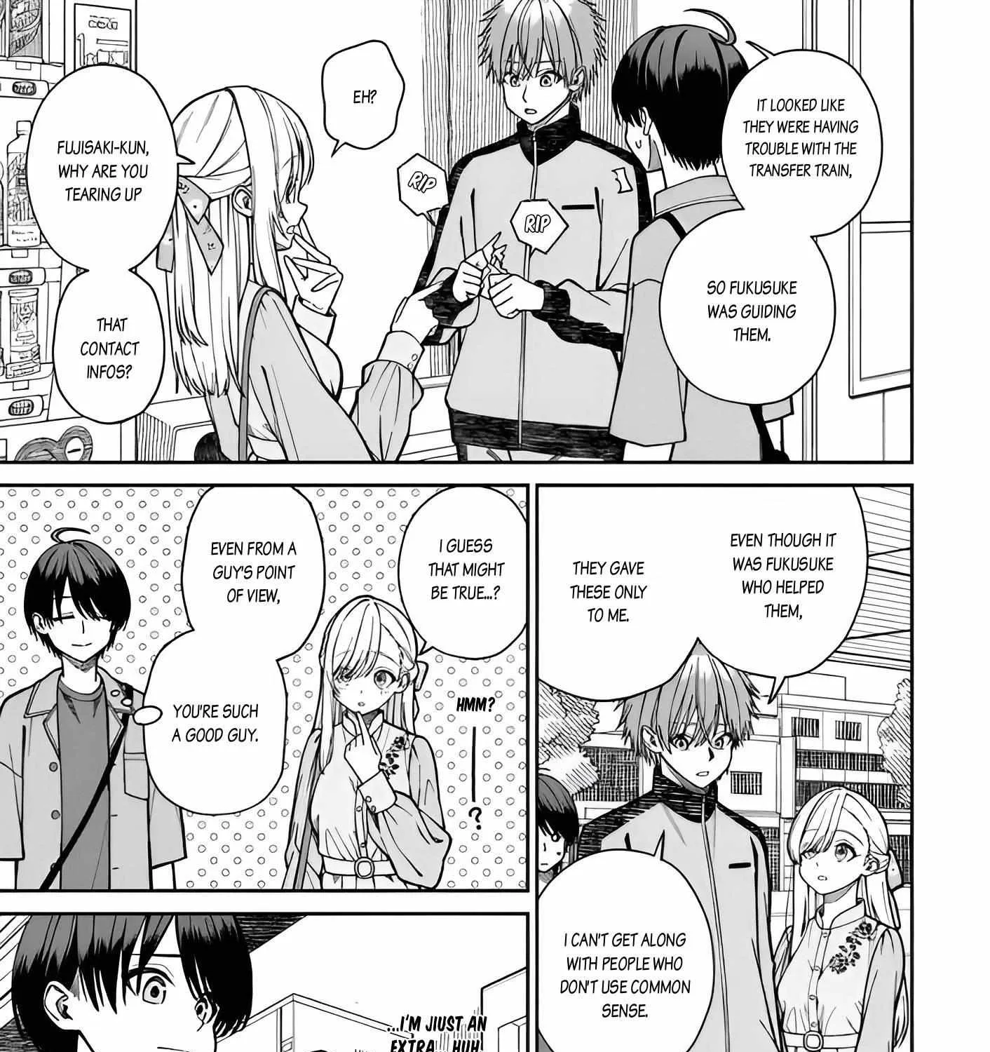 Amari-chan, the Girl I Found Next to the Number One Girl Everyone Wants as a Girlfriend Chapter 5.2 page 9 - 