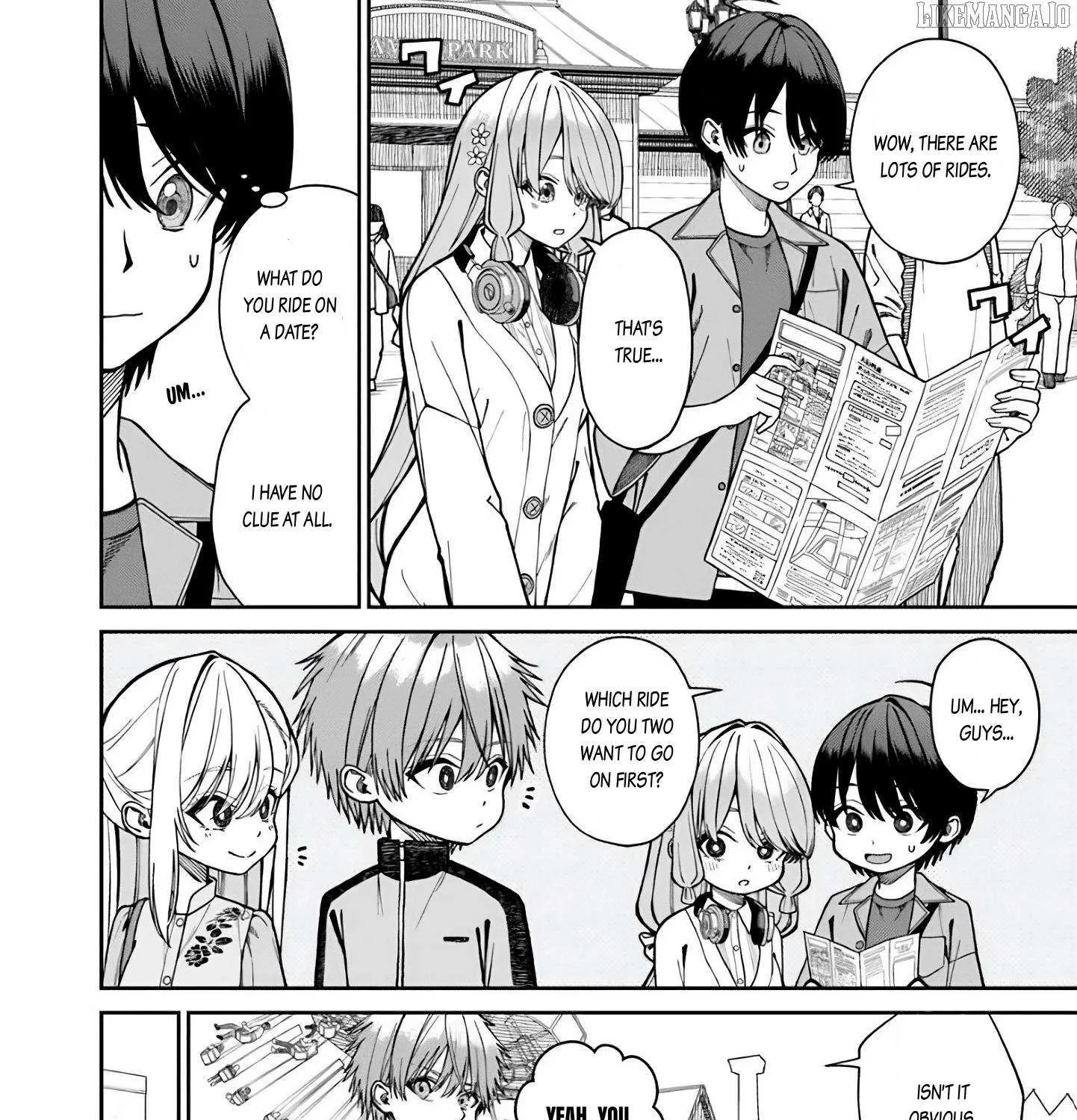 Amari-chan, the Girl I Found Next to the Number One Girl Everyone Wants as a Girlfriend Chapter 6.1 page 3 - 