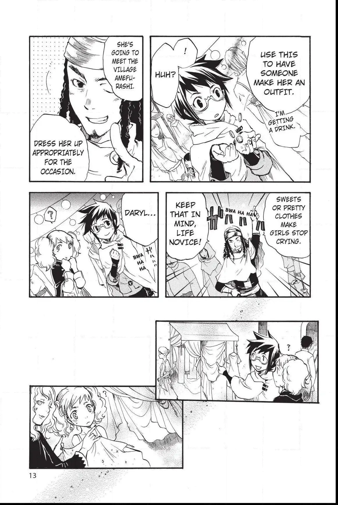 Amefurashi: The Rain Goddess Chapter 1.1 page 13 - 