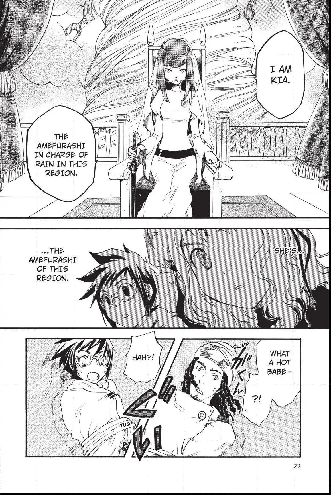 Amefurashi: The Rain Goddess Chapter 1.1 page 22 - 
