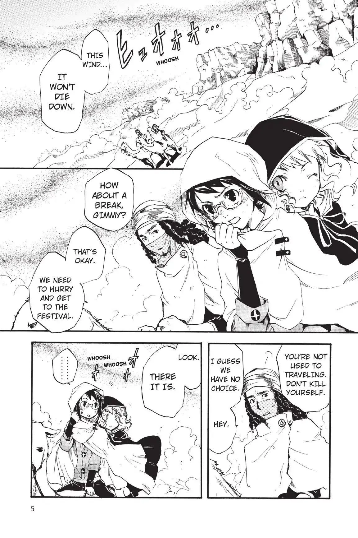 Amefurashi: The Rain Goddess Chapter 1.1 page 5 - 