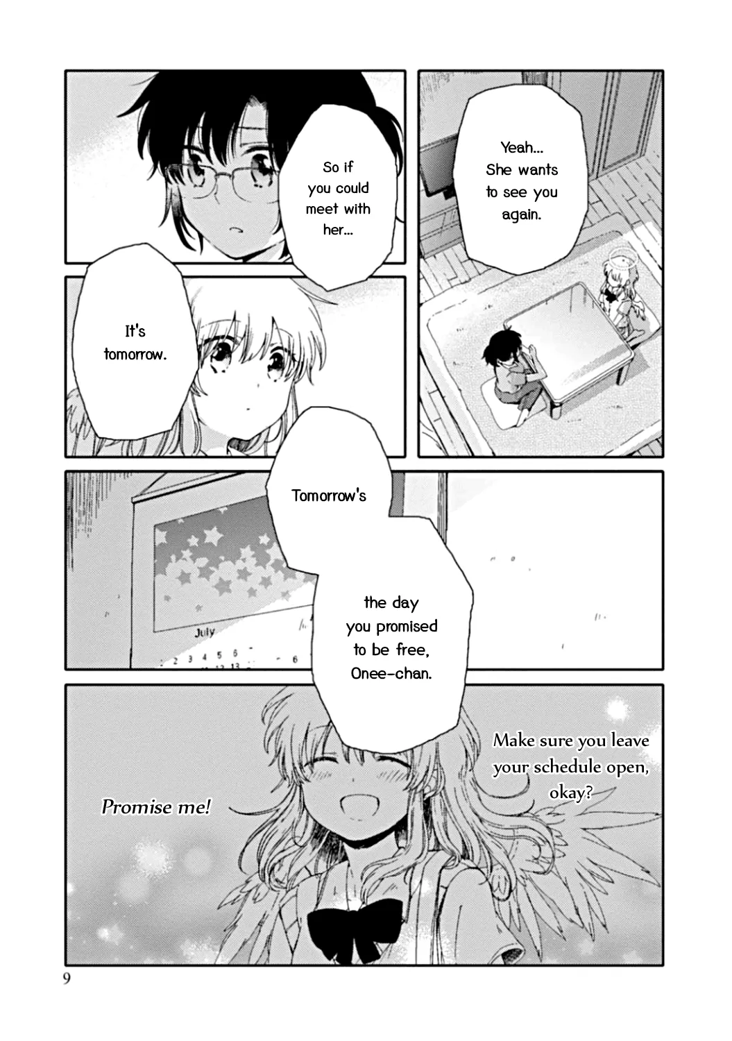 An Angel Who Had Swooped Down Was My Little Sister Chapter 6 page 10 - 