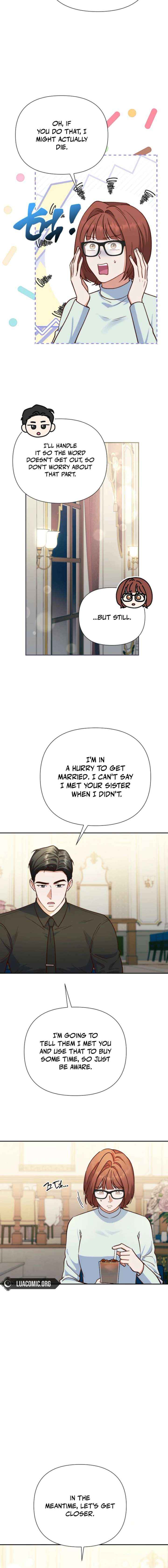 An Emergency Blind Date Chapter 24 page 14 - 