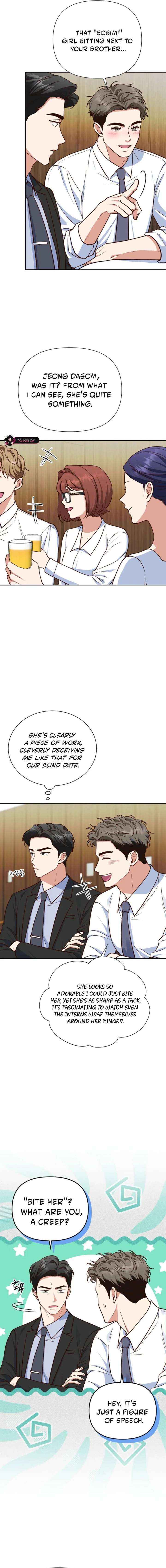 An Emergency Blind Date Chapter 8 page 8 - 
