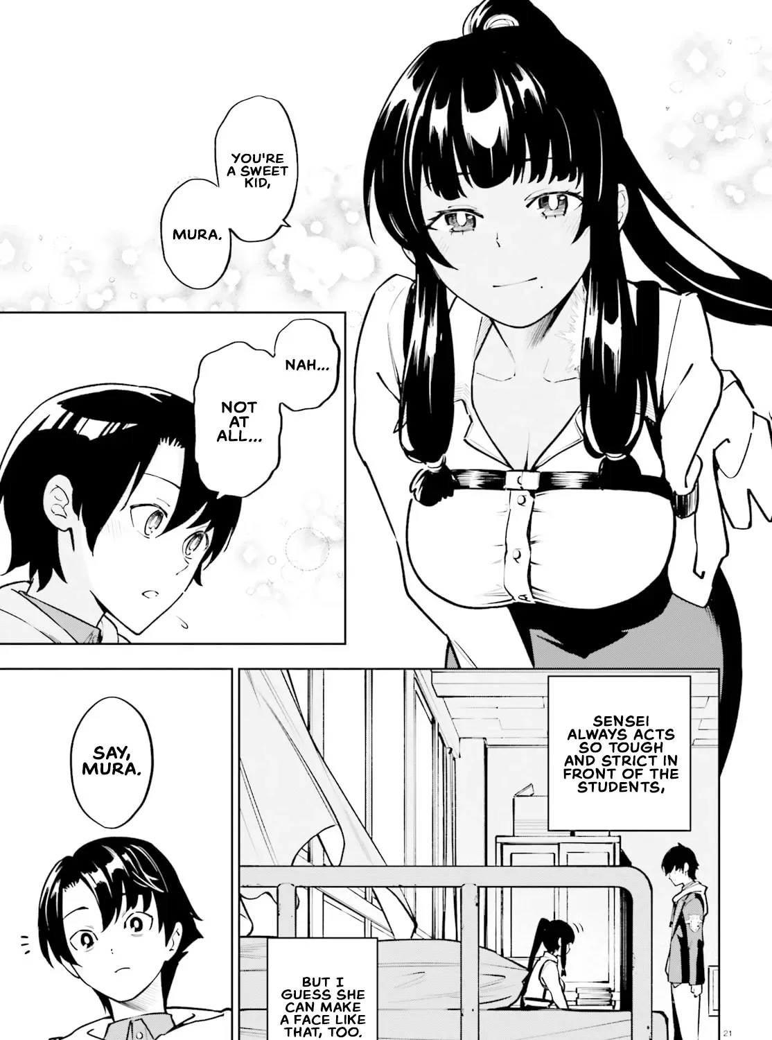 An extremely wholesome level-up of a beautiful girl Chapter 1 page 37 - 