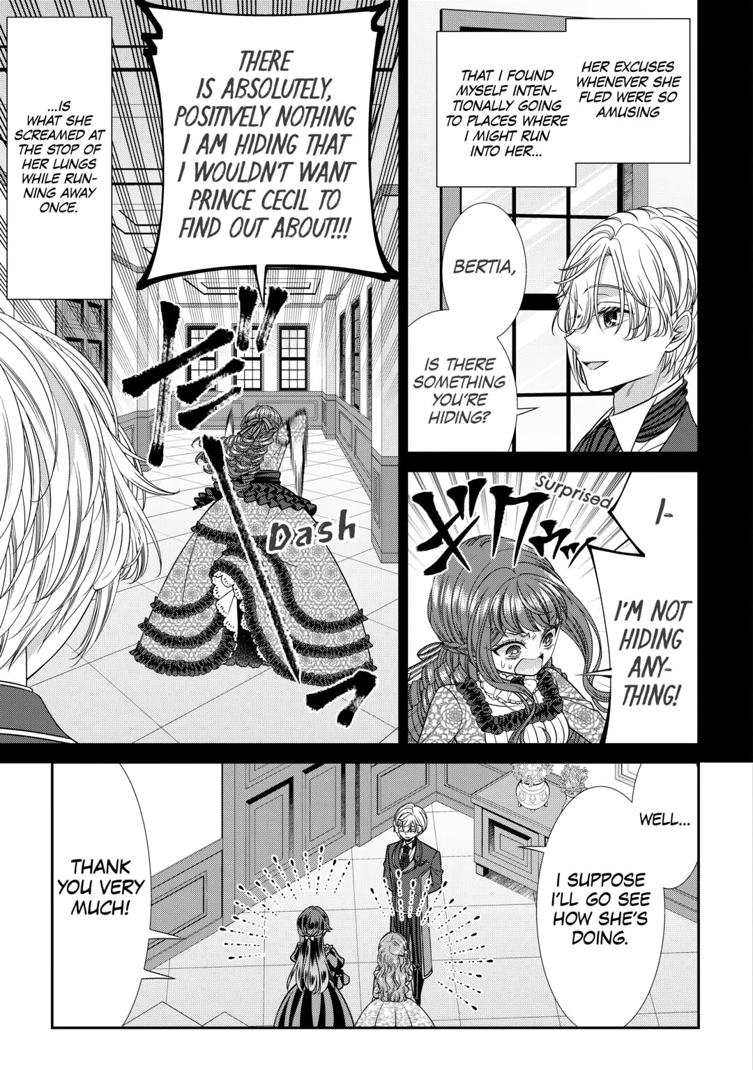 An Observation Log of My Fiancée Who Calls Herself a Villainess Chapter 33.1 page 7 - 