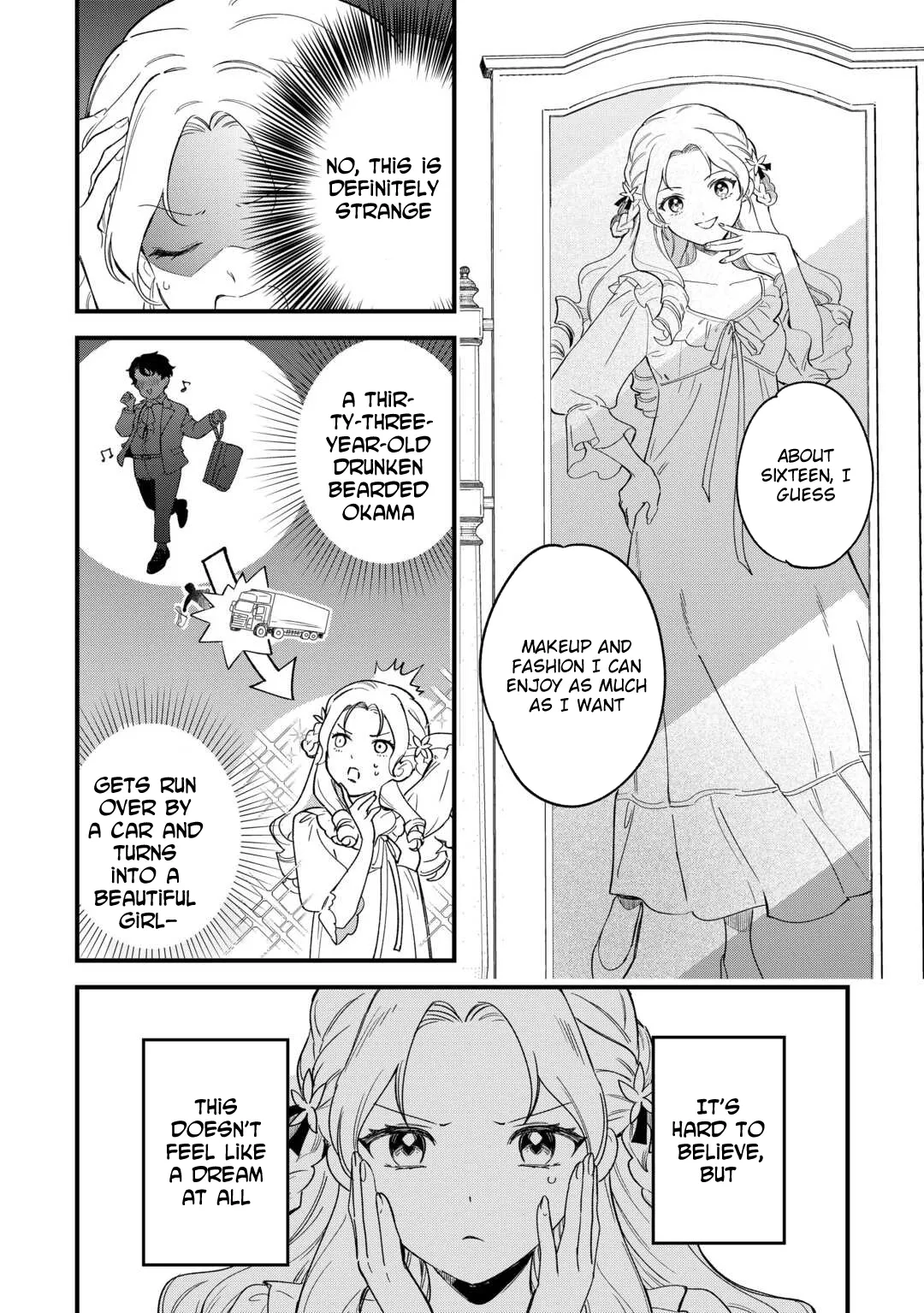 An Okama Reincarnated as a Villainess, and Everything’s Just Fine Chapter 1 page 6 - 