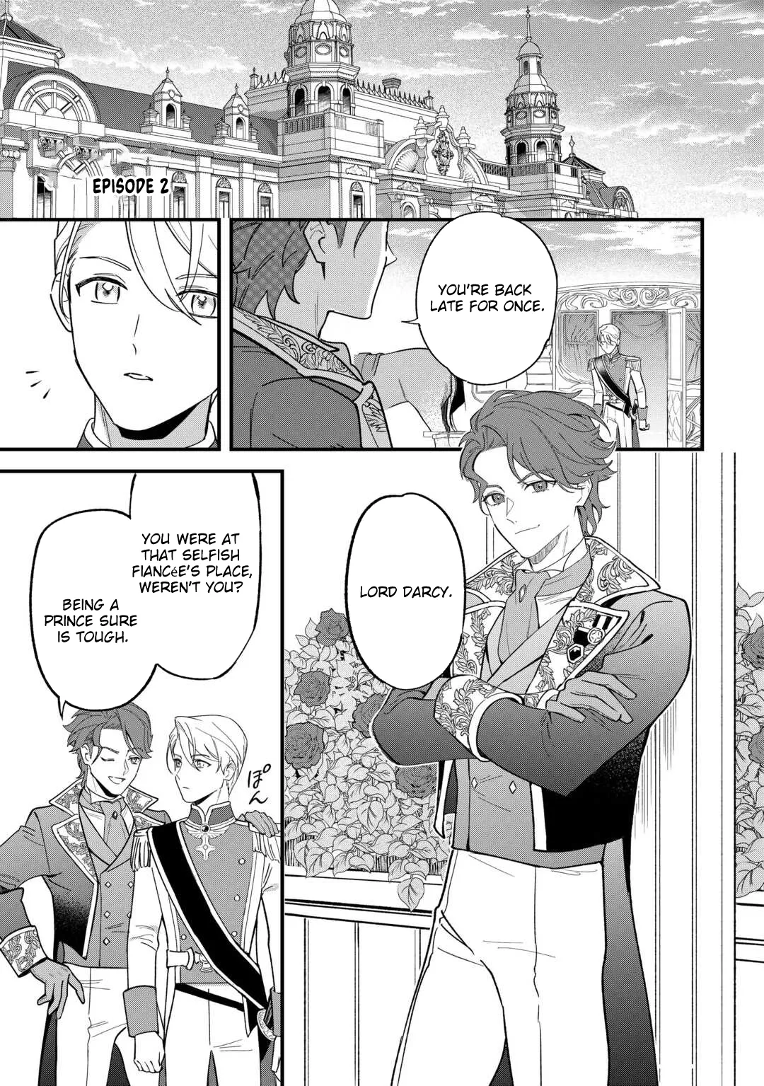 An Okama Reincarnated as a Villainess, and Everything’s Just Fine Chapter 2 page 1 - 