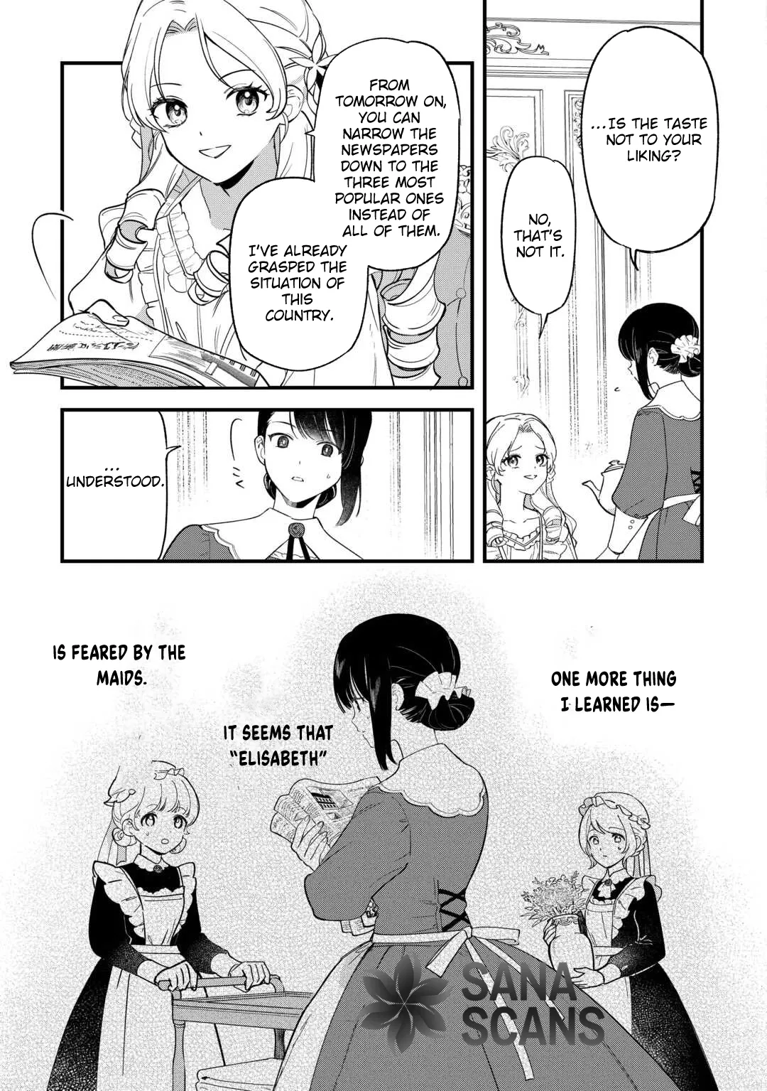 An Okama Reincarnated as a Villainess, and Everything’s Just Fine Chapter 2 page 5 - 