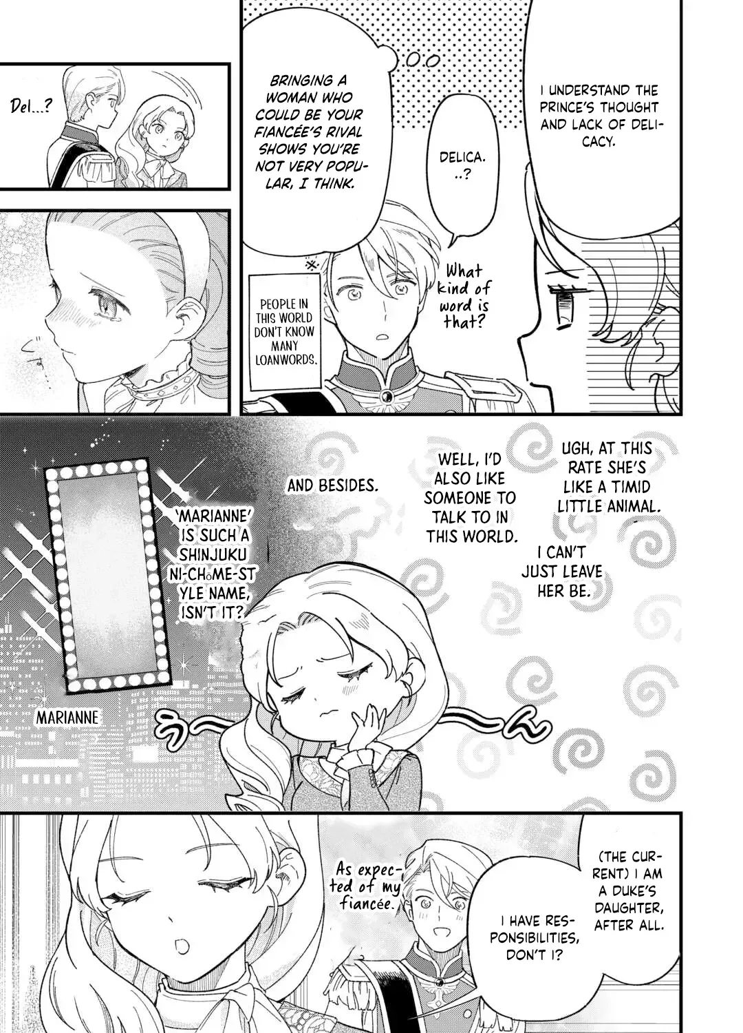 An Okama Reincarnated as a Villainess, and Everything’s Just Fine Chapter 4 page 49 - 