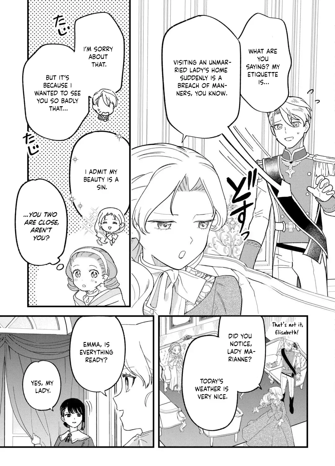 An Okama Reincarnated as a Villainess, and Everything’s Just Fine Chapter 4 page 53 - 