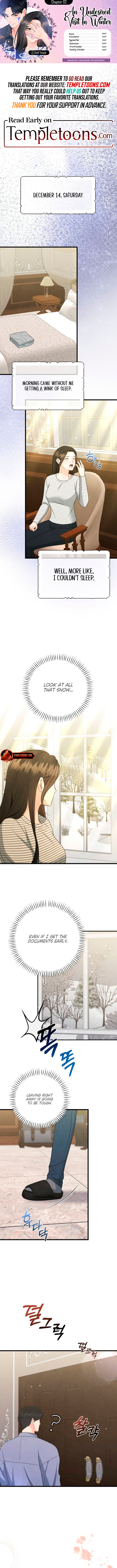  An Undesired Visit In Winter  Chapter 2 page 1 - 