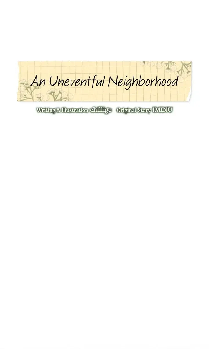 An Uneventful Neighborhood Chapter 14 page 34 - 