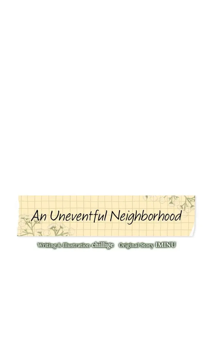 An Uneventful Neighborhood Chapter 3 page 24 - 