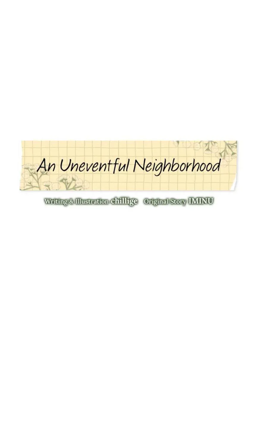 An Uneventful Neighborhood Chapter 32 page 54 - 