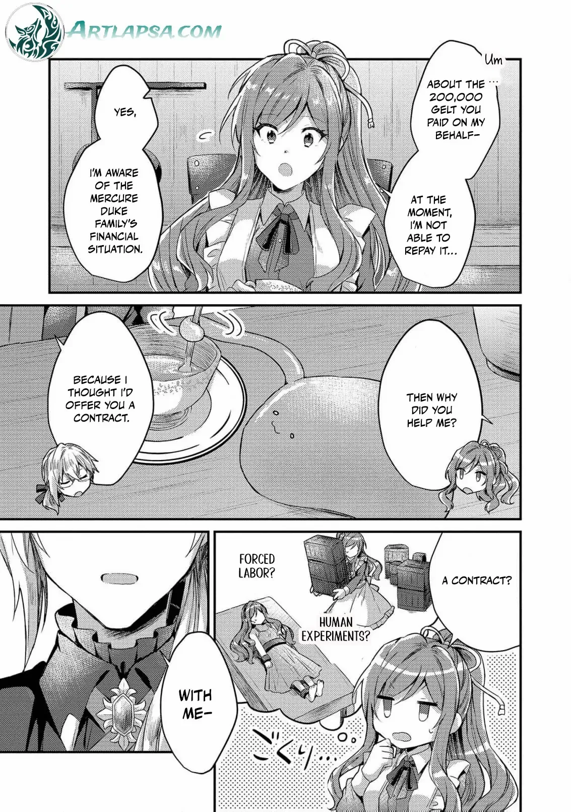 An Unexpectedly Sweet Engagement Between a Slime Duke and a Ruined Lady Chapter 3 page 22 - 
