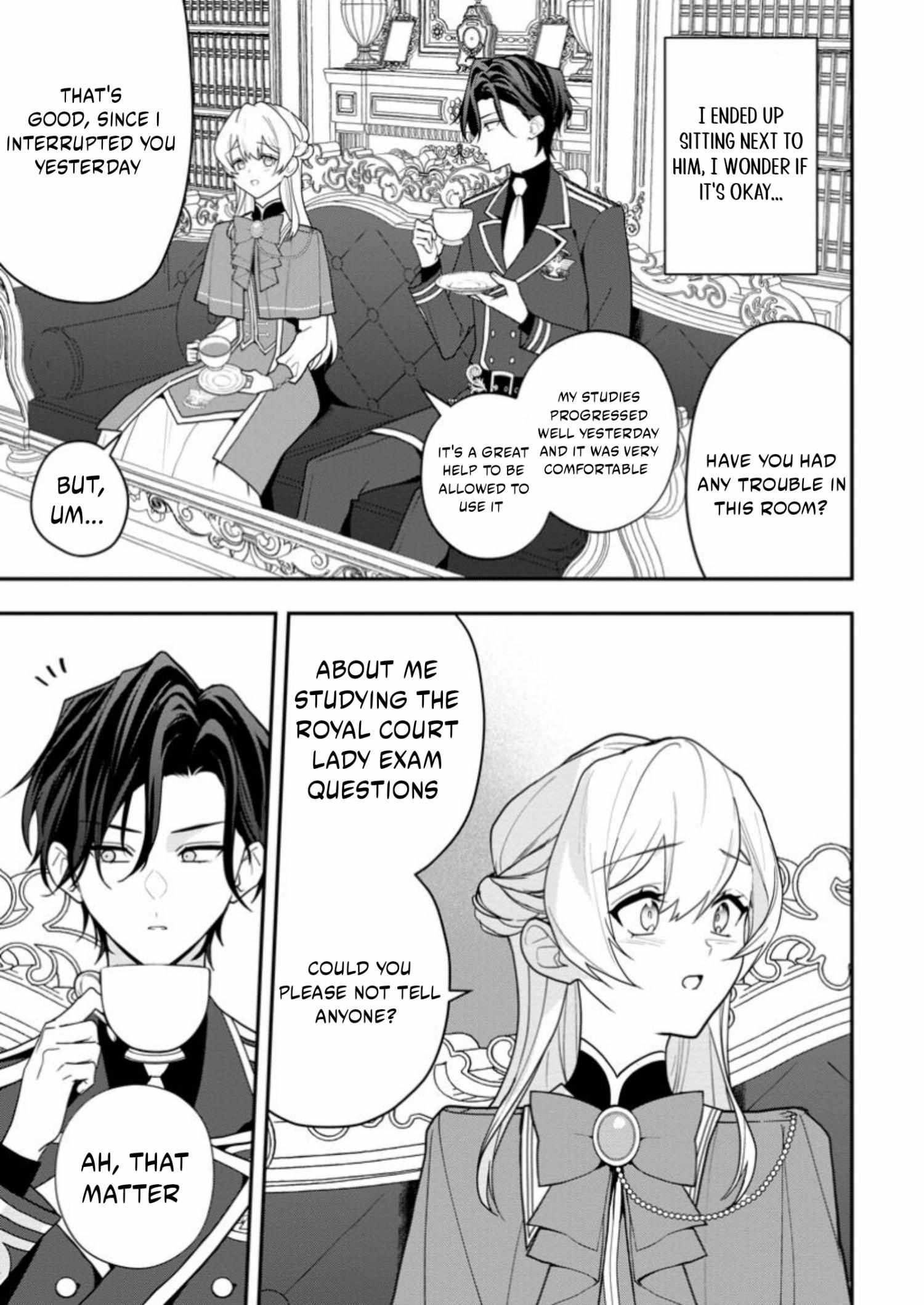 An Unremarkable Blessed Lady Chosen by the Lone Prince — Her True Power Awakens Chapter 2.2 page 13 - 