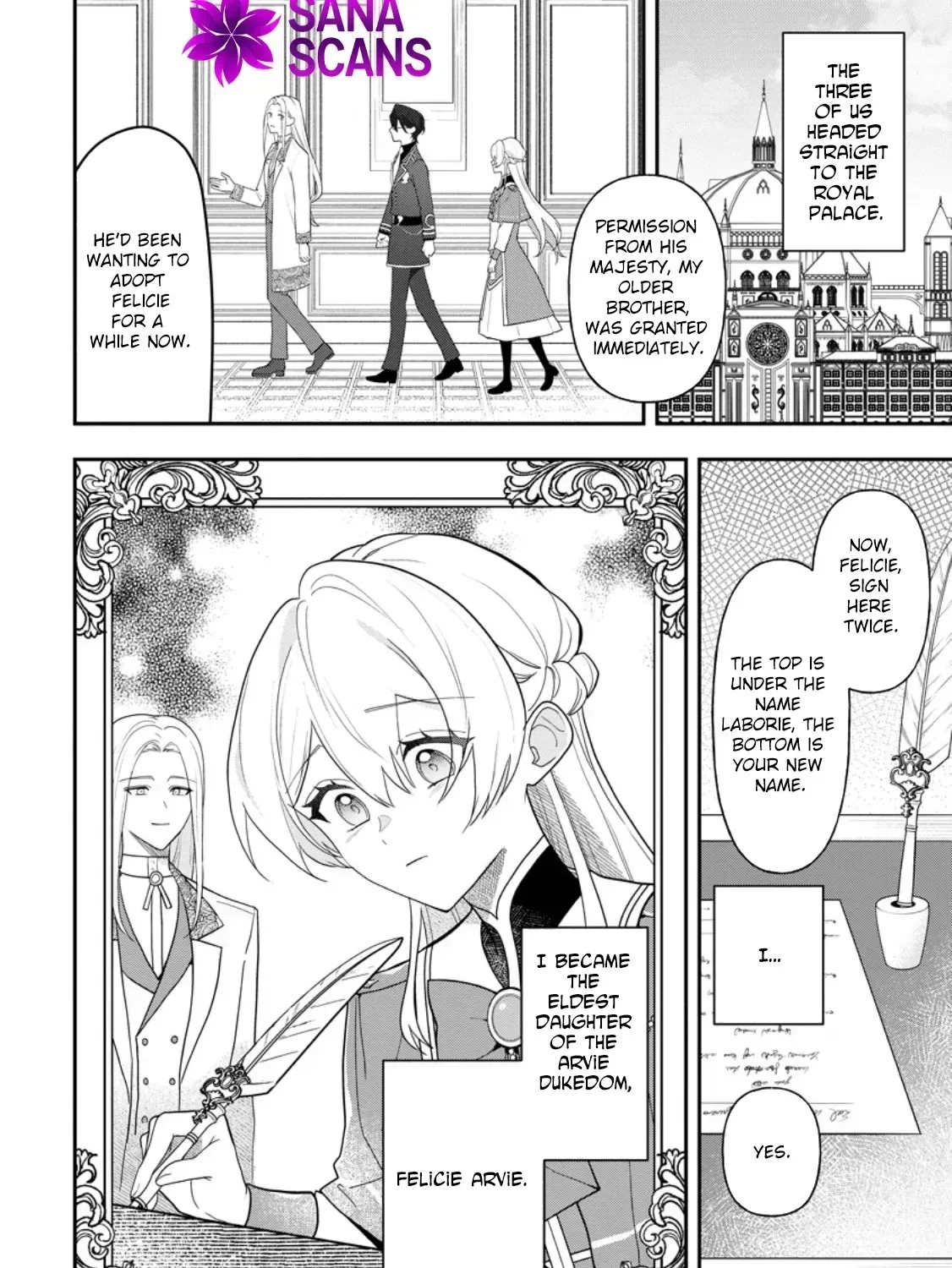 An Unremarkable Blessed Lady Chosen by the Lone Prince — Her True Power Awakens Chapter 4.4 page 19 - 