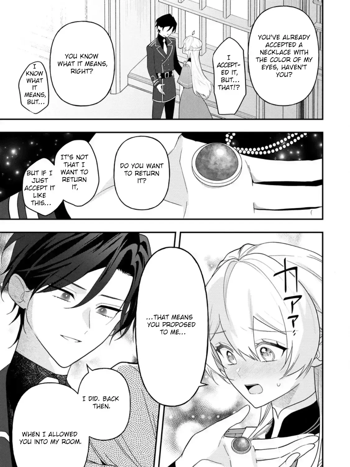 An Unremarkable Blessed Lady Chosen by the Lone Prince — Her True Power Awakens Chapter 4.7 page 33 - 