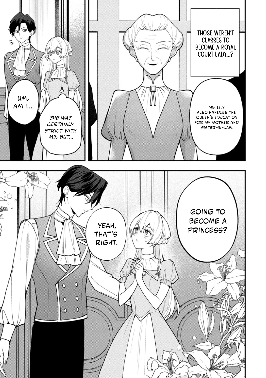 An Unremarkable Blessed Lady Chosen by the Lone Prince — Her True Power Awakens Chapter 5.1 page 6 - 