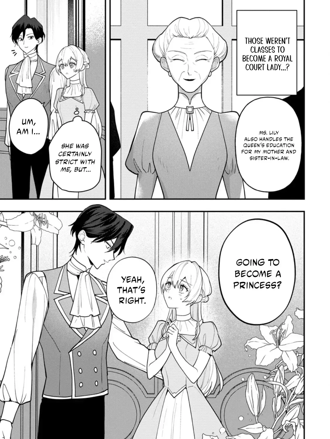 An Unremarkable Blessed Lady Chosen by the Lone Prince — Her True Power Awakens Chapter 5.4 page 9 - 