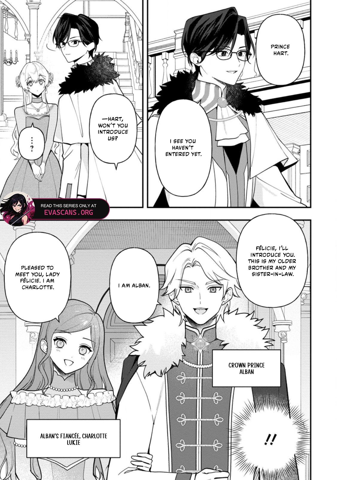 An Unremarkable Blessed Lady Chosen by the Lone Prince — Her True Power Awakens Chapter 6.2 page 2 - 