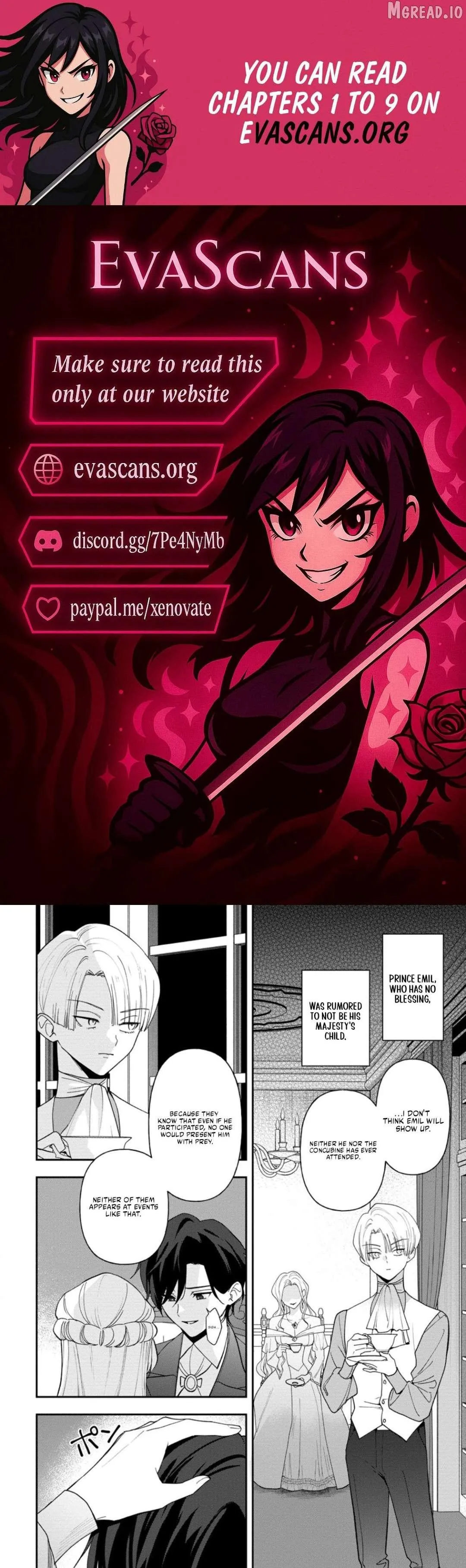 An Unremarkable Blessed Lady Chosen by the Lone Prince — Her True Power Awakens Chapter 8.3 page 1 - 