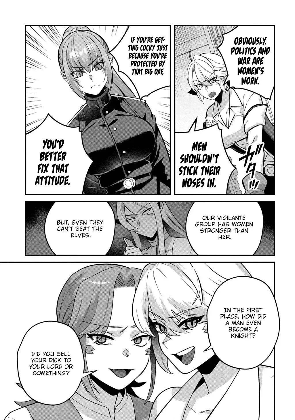 and Now My Body is Constantly Targeted by Women Who Just Want to Bang Chapter 4 page 34 - 