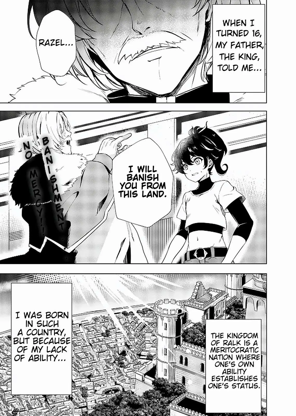 Ane ga Kensei de Imouto ga Kenja de Chapter 1 page 2 - 