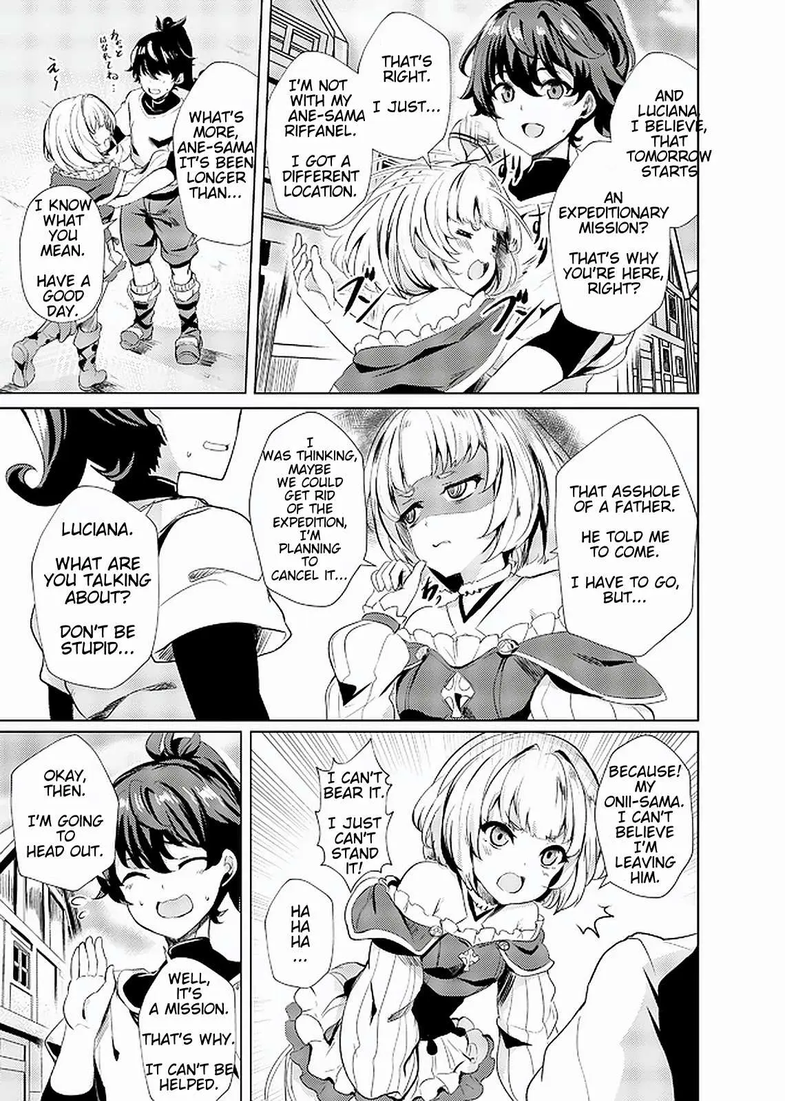 Ane ga Kensei de Imouto ga Kenja de Chapter 1 page 13 - 