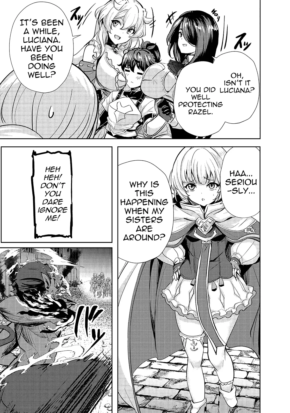 Ane ga Kensei de Imouto ga Kenja de Chapter 13 page 16 - 