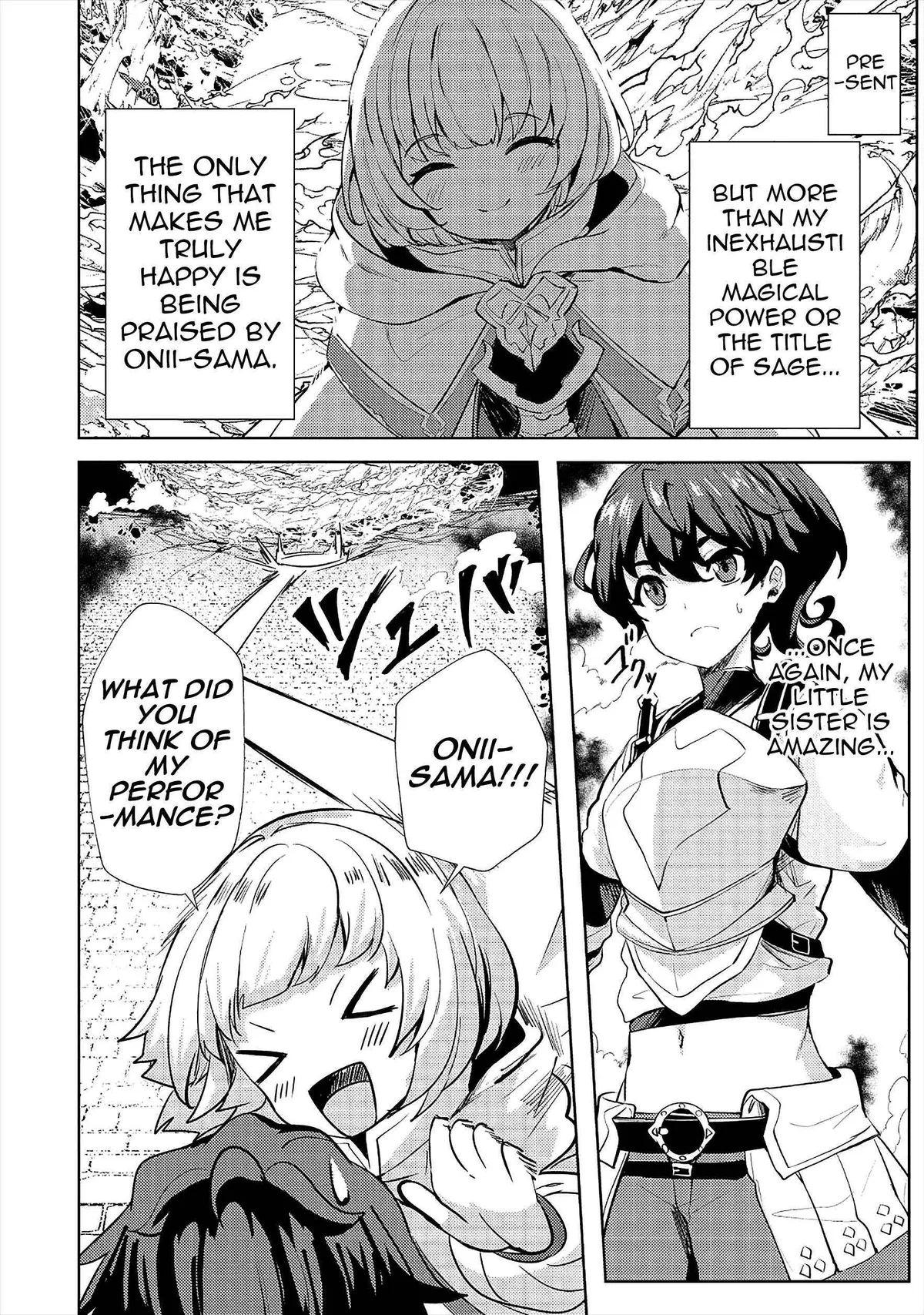 Ane ga Kensei de Imouto ga Kenja de Chapter 14 page 4 - 
