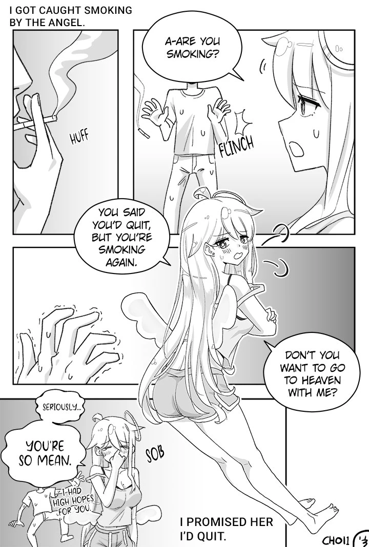 Angel and Devil Chapter 4 page 8 - 