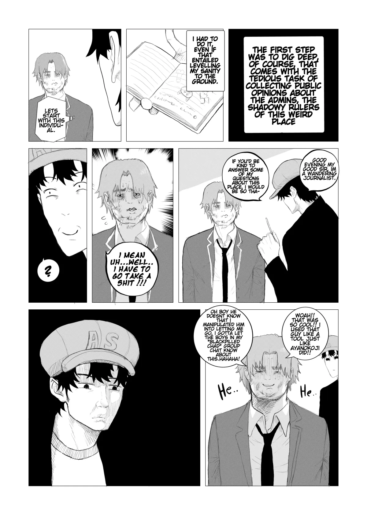 Anime Sekai Chapter 4 page 2 - 