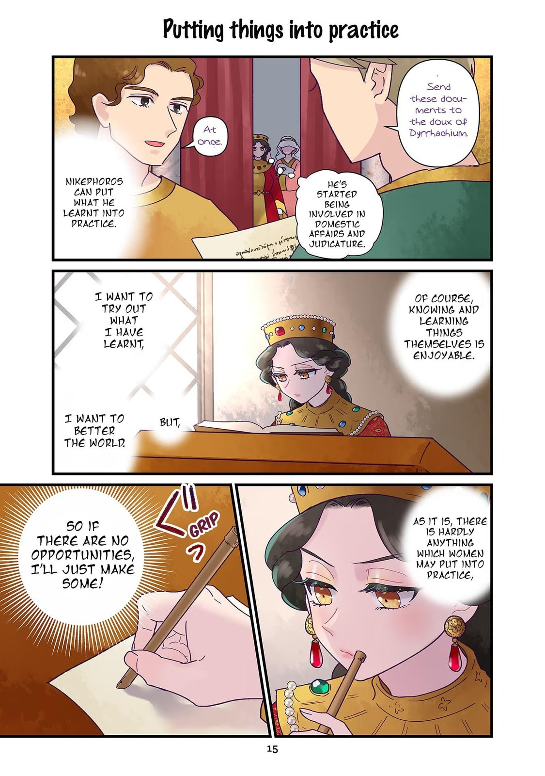Anna Comnena Chapter 23 page 1 - 
