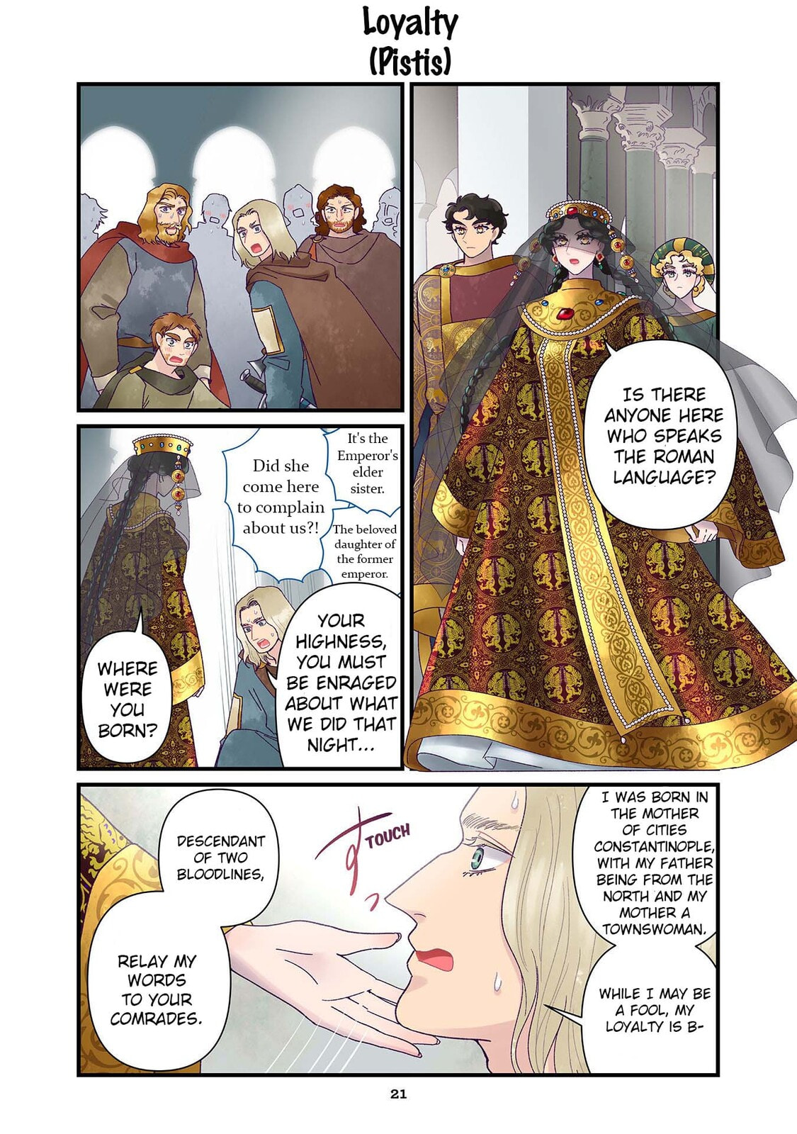 Anna Comnena Chapter 35 page 21 - 