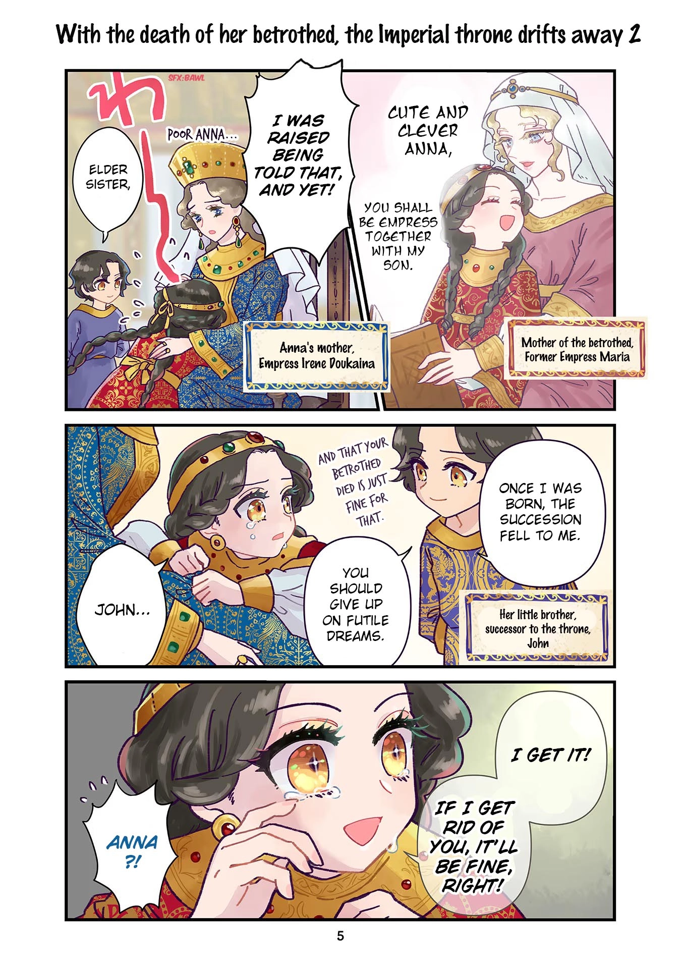 Anna Komnene Chapter 1 page 6 - 