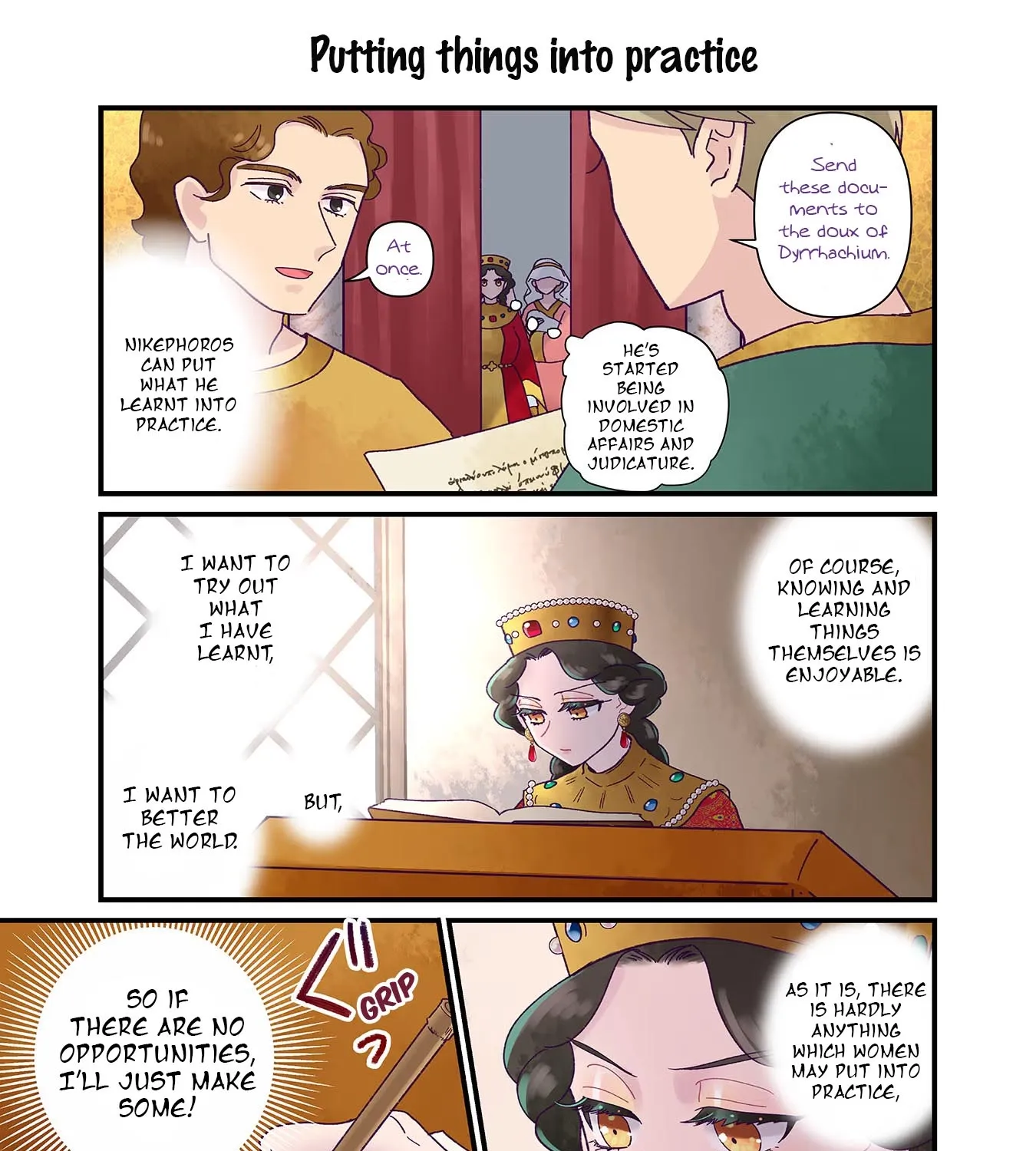 Anna Komnene Chapter 23 page 1 - 