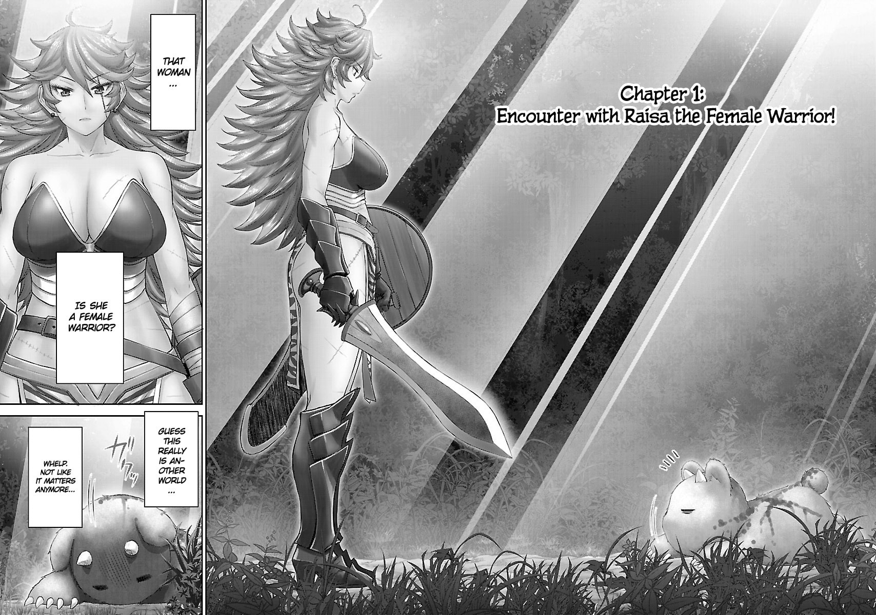 Another World Sniper Is Female Warrior