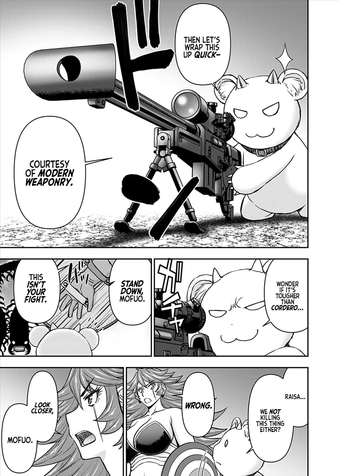 Another World Sniper Is Female Warrior