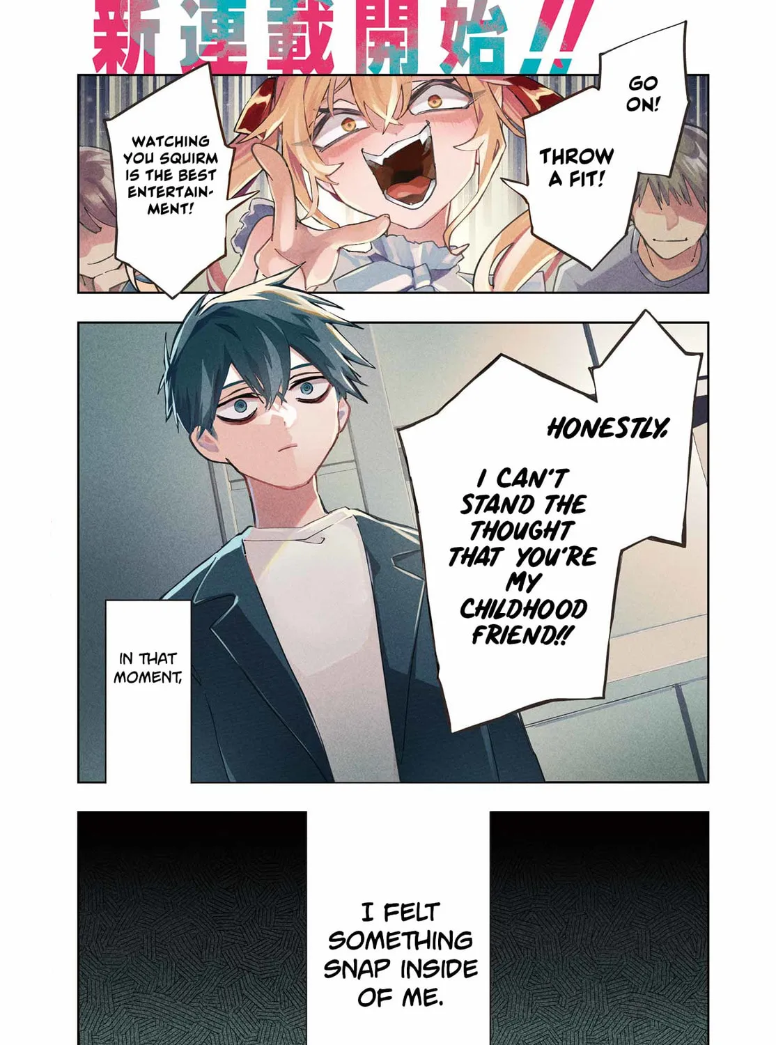 Anta to Osananajimitte dake demo Iyananoni! ~Zekkou kara Hajimaru S-kyuu Bishoujo to no Gakuen Nariagari Seikatsu~ Chapter 1 page 1 - 