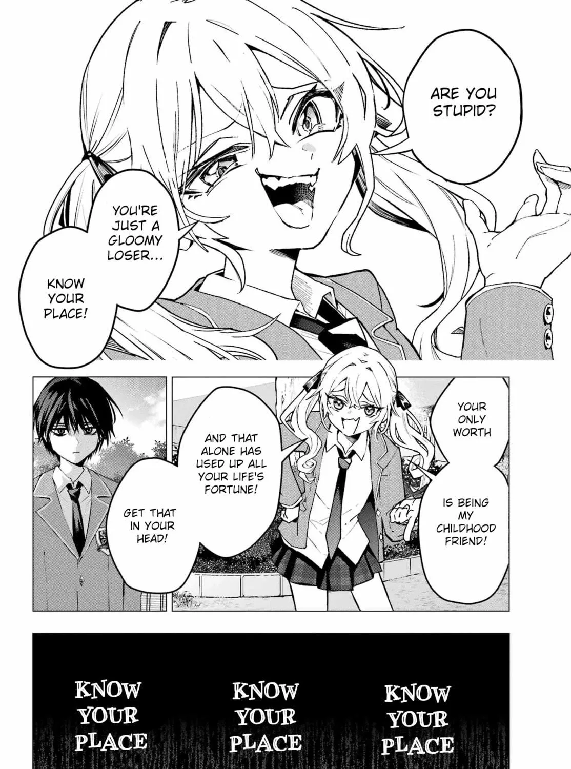 Anta to Osananajimitte dake demo Iyananoni! ~Zekkou kara Hajimaru S-kyuu Bishoujo to no Gakuen Nariagari Seikatsu~ Chapter 1 page 11 - 