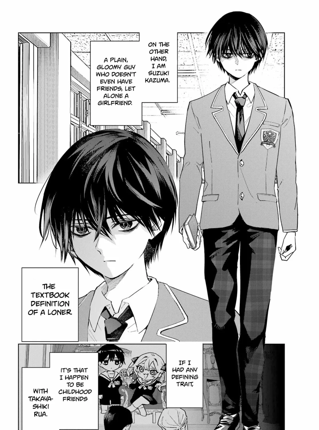 Anta to Osananajimitte dake demo Iyananoni! ~Zekkou kara Hajimaru S-kyuu Bishoujo to no Gakuen Nariagari Seikatsu~ Chapter 1 page 7 - 