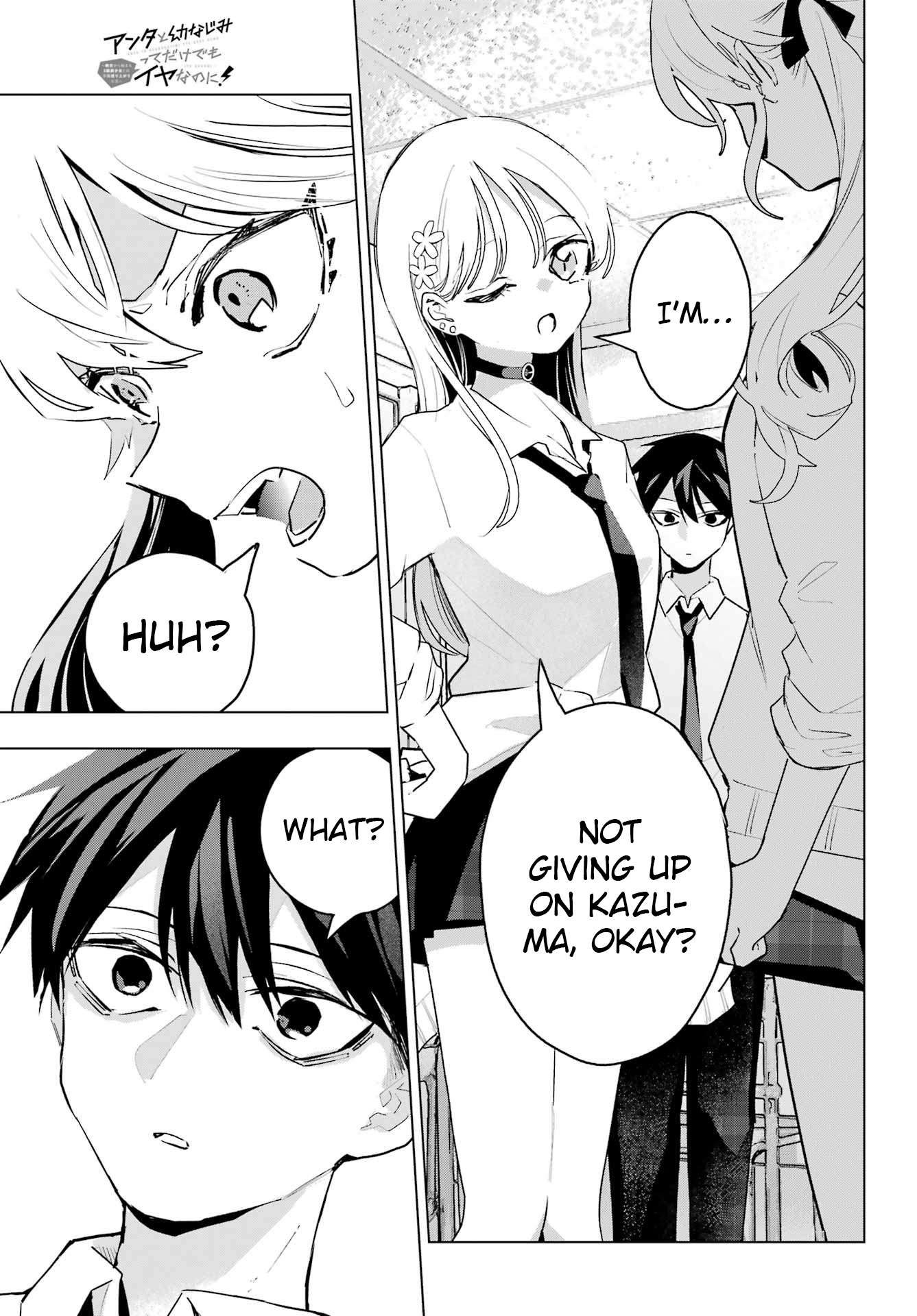 Anta to Osananajimitte dake demo Iyananoni! ~Zekkou kara Hajimaru S-kyuu Bishoujo to no Gakuen Nariagari Seikatsu~ Chapter 10 page 18 - 