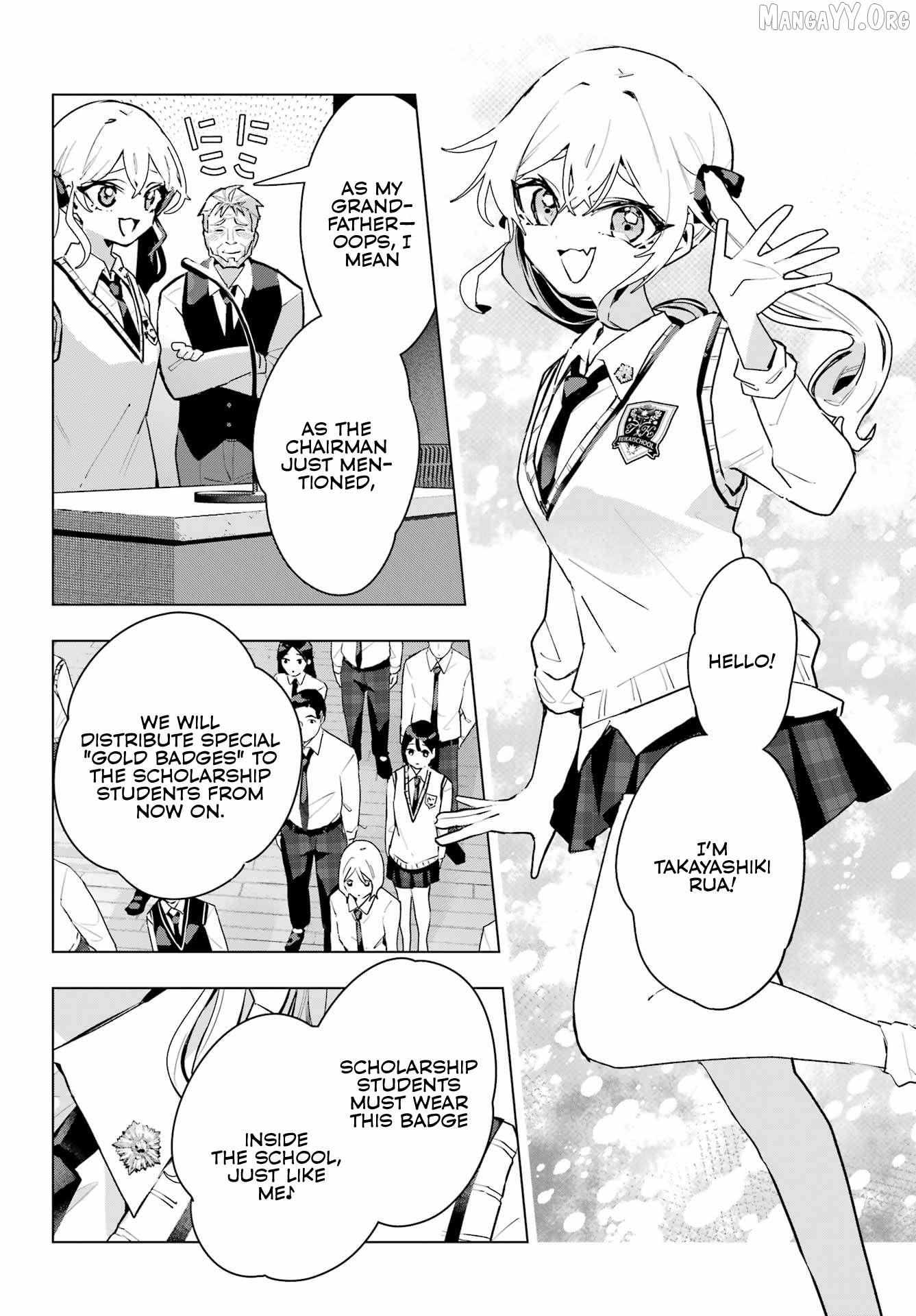 Anta to Osananajimitte dake demo Iyananoni! ~Zekkou kara Hajimaru S-kyuu Bishoujo to no Gakuen Nariagari Seikatsu~ Chapter 11 page 13 - 