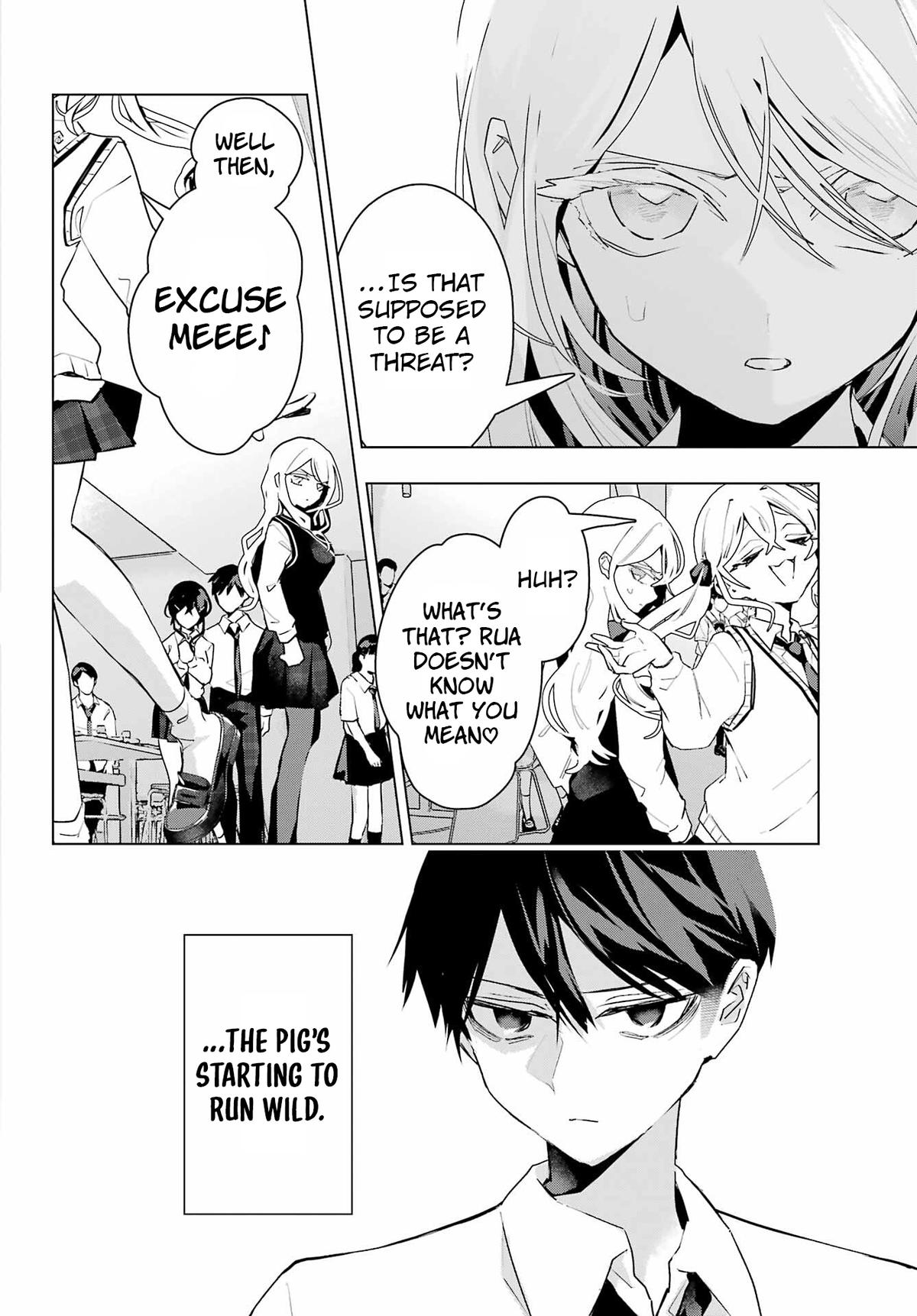 Anta to Osananajimitte dake demo Iyananoni! ~Zekkou kara Hajimaru S-kyuu Bishoujo to no Gakuen Nariagari Seikatsu~ Chapter 14 page 28 - 