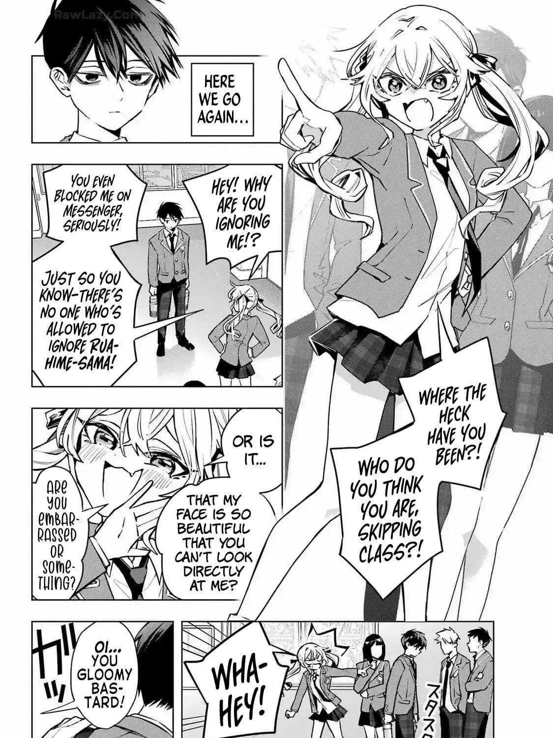 Anta to Osananajimitte dake demo Iyananoni! ~Zekkou kara Hajimaru S-kyuu Bishoujo to no Gakuen Nariagari Seikatsu~ Chapter 2 page 35 - 
