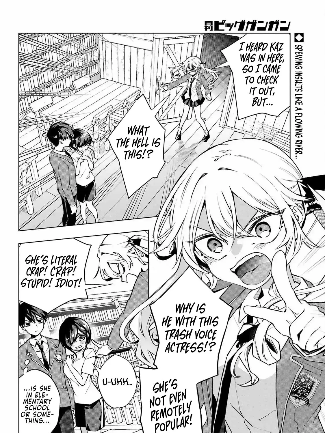 Anta to Osananajimitte dake demo Iyananoni! ~Zekkou kara Hajimaru S-kyuu Bishoujo to no Gakuen Nariagari Seikatsu~ Chapter 3 page 3 - 